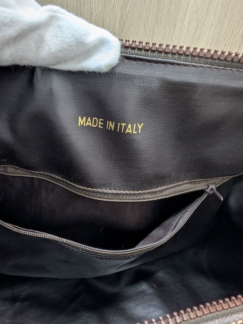 CELINE セリーヌ マカダム ボストンバッグ