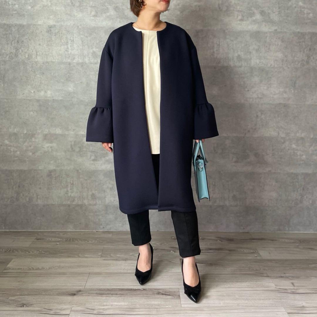 【17980円】完売keepmyclosetすっきりノーカラーコート セレモニー