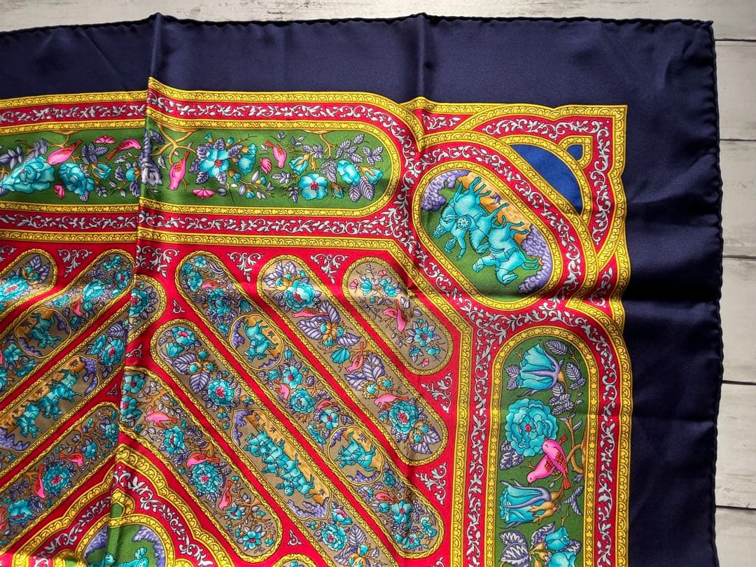 極美品✨エルメス HERMES カレ90 QALAMDAN タグ付