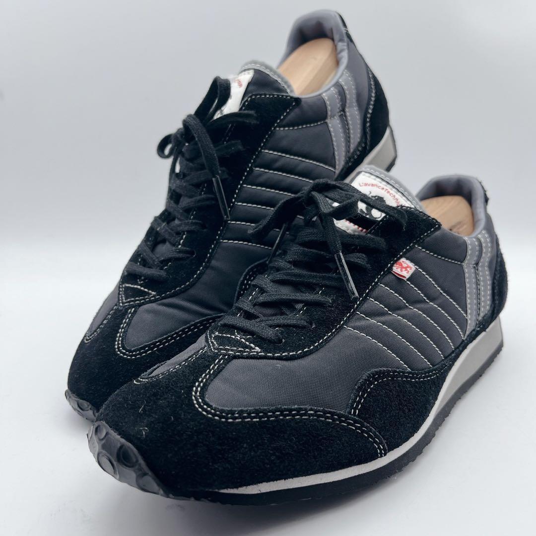 極美品✨PATRICK パトリック スタジアム 黒 スニーカー 39 24.5