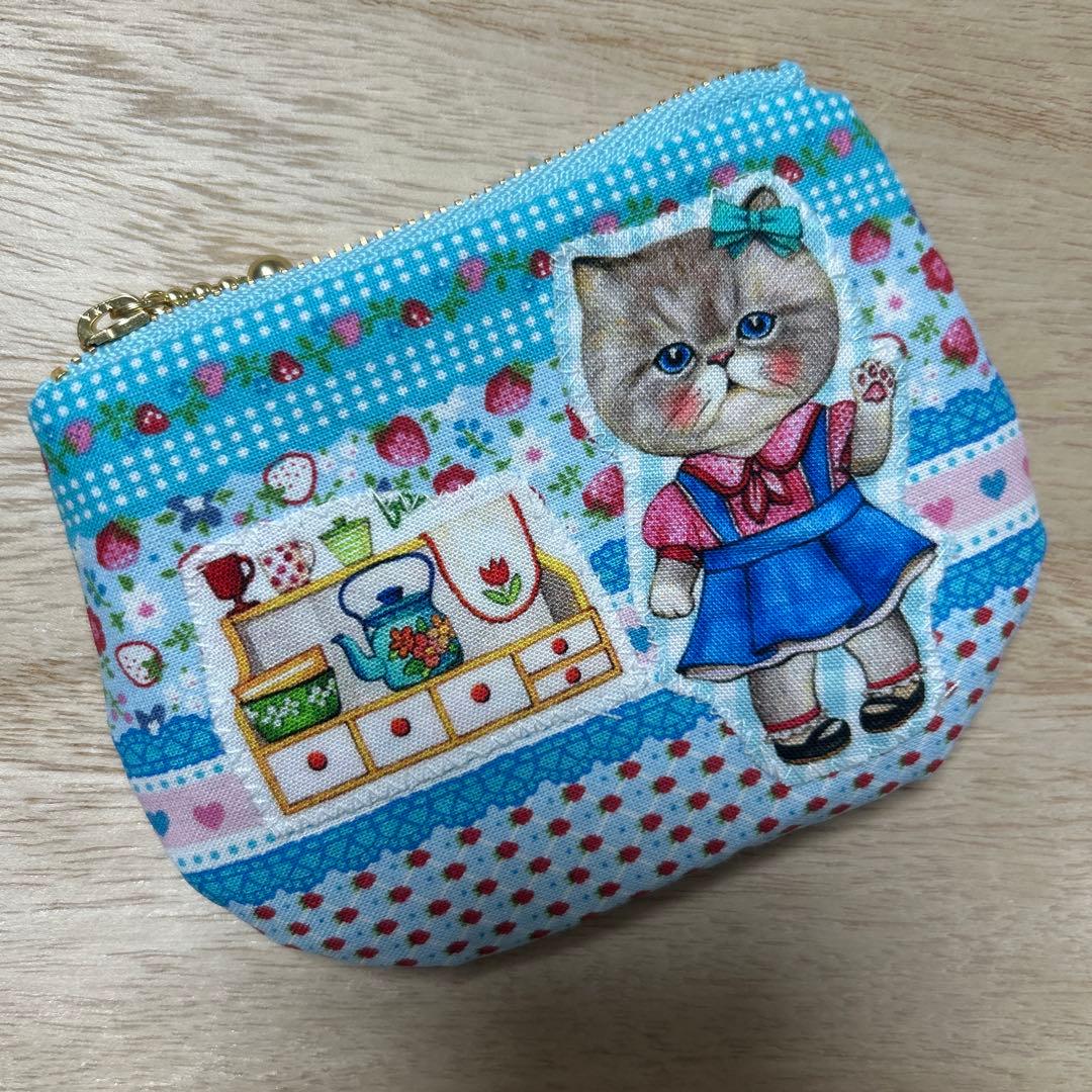 ハンドメイド　ころりんミニミニポーチ　コヤンイサムチョン☆両面ルミちゃん☆