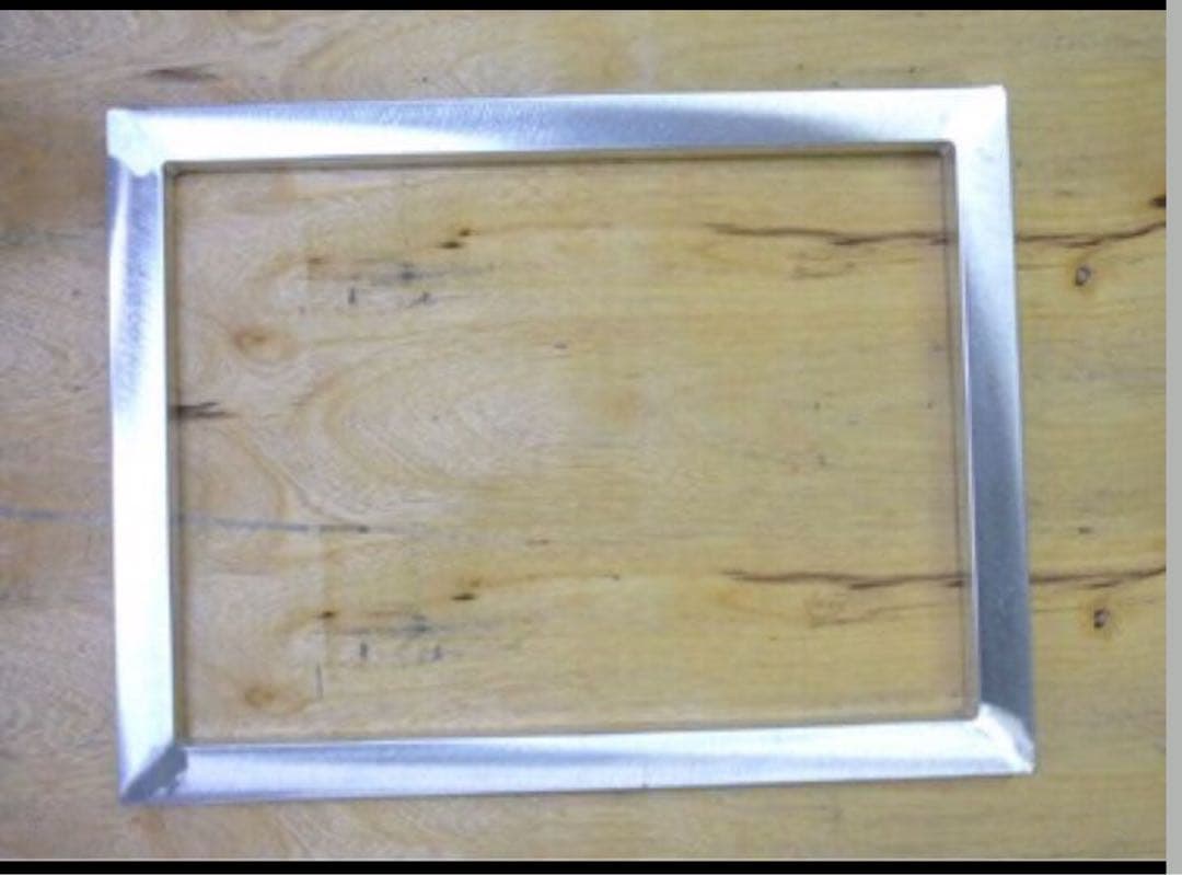 規格アルミ枠(中古) 3個　外寸480*630 mm スクリーン印刷Tシャツ用