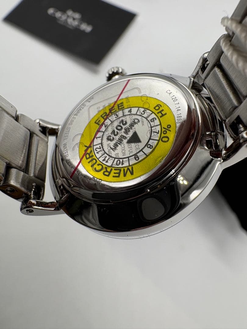 未使用 COACH コーチ レディース腕時計 シルバー 14503637