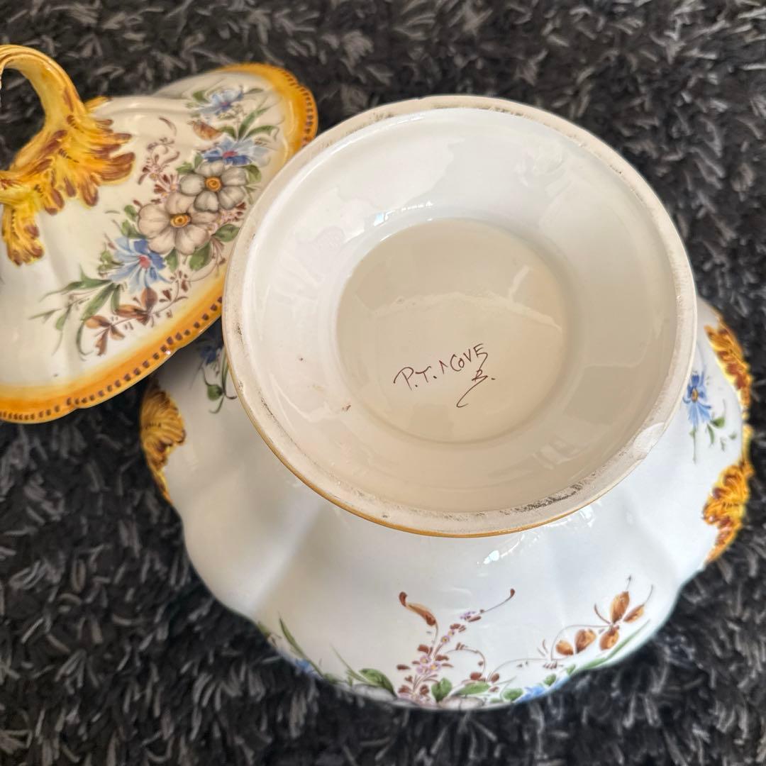 イタリアNOVEアンティーク希少チュリーン食器