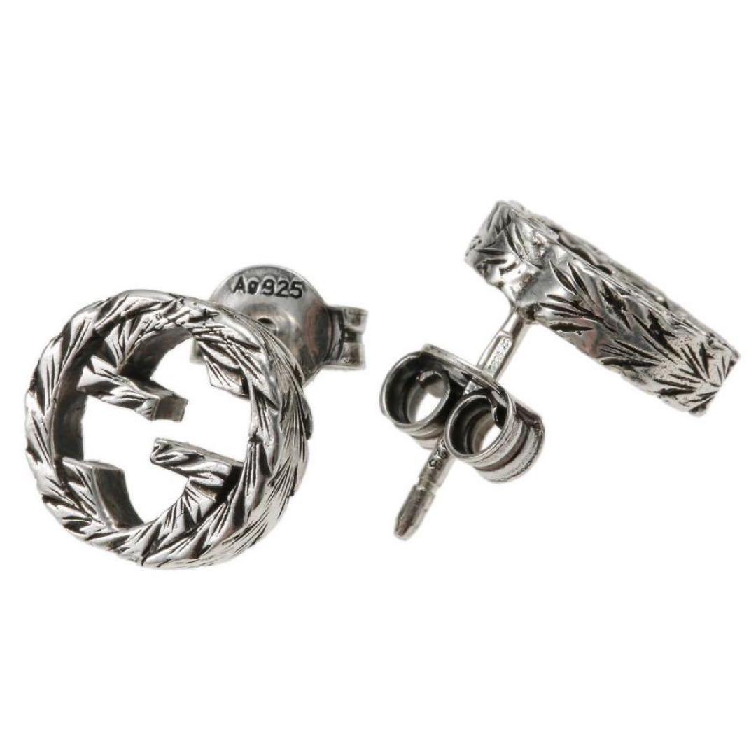 GUCCI GGロゴ シルバー925 ピアス新品未使用