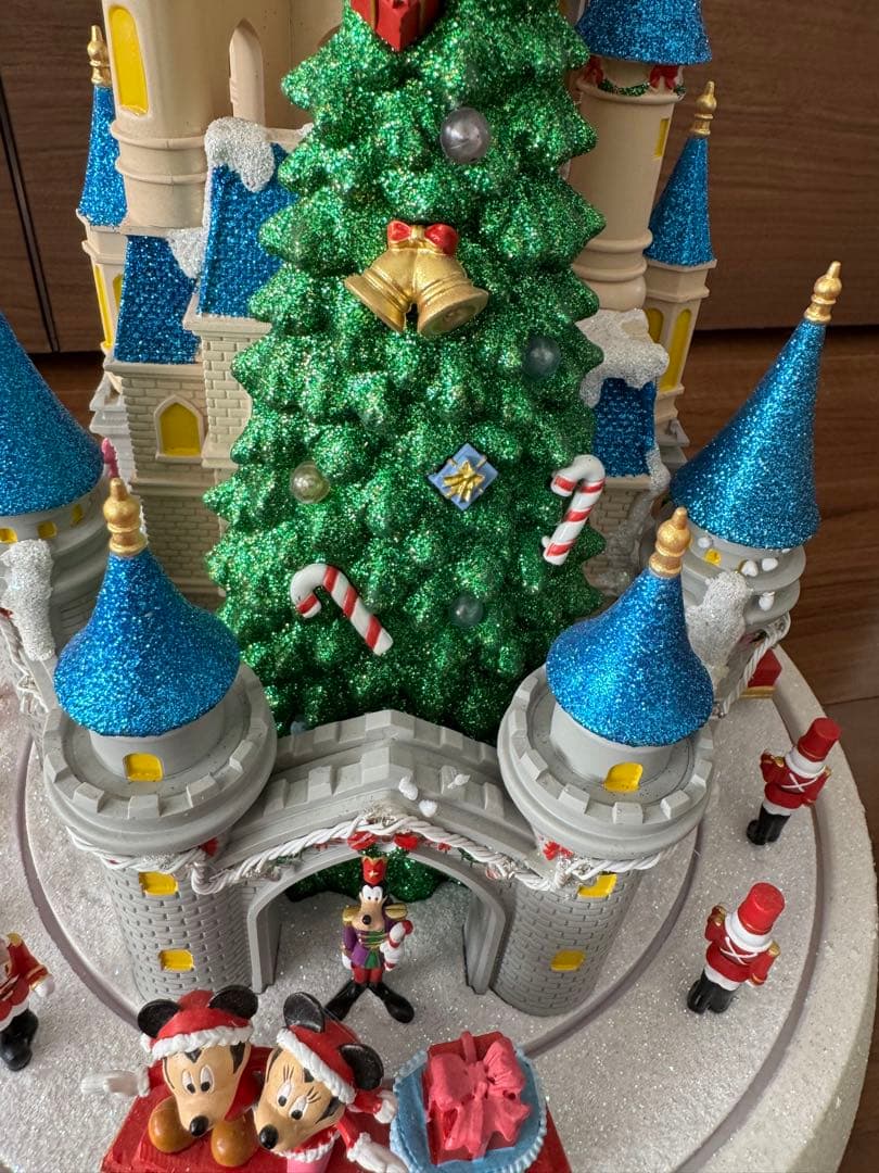 海外ディズニー クリスマスツリー LEDライト ミュージック