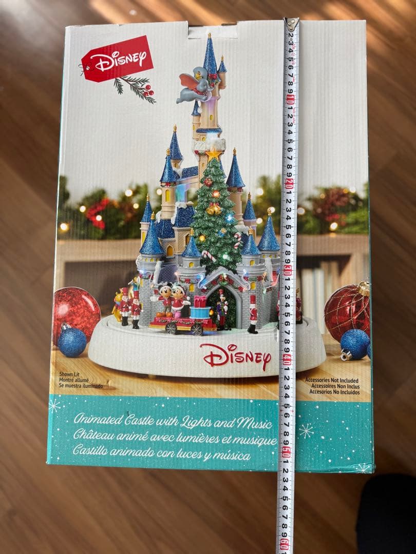 海外ディズニー クリスマスツリー LEDライト ミュージック