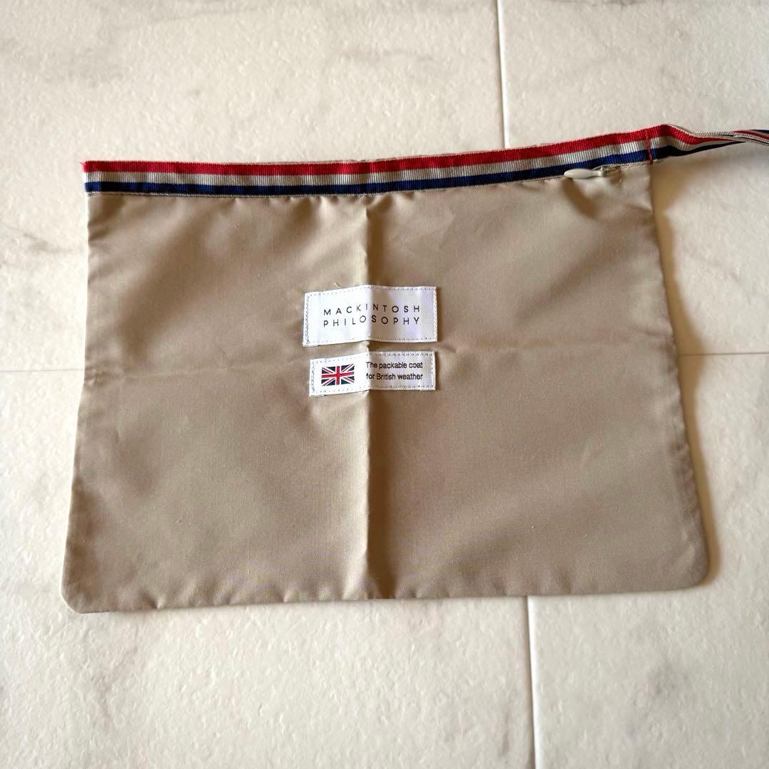 美品*マッキントッシュ フィロソフィー スプリングコート ベージュ40 撥水