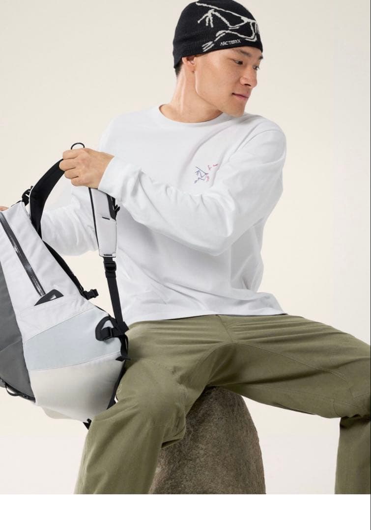 【美品M】ARC'TERYX Kragg Cotton Heatmap LS 白