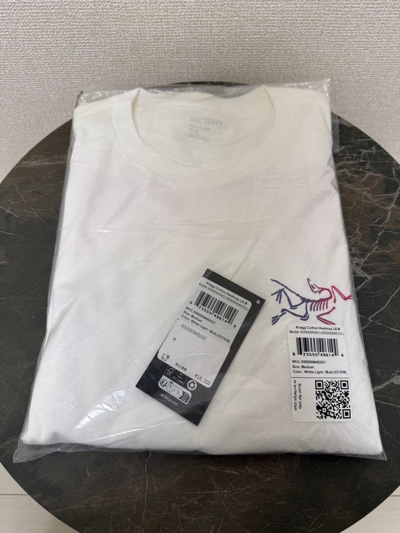 【美品M】ARC'TERYX Kragg Cotton Heatmap LS 白
