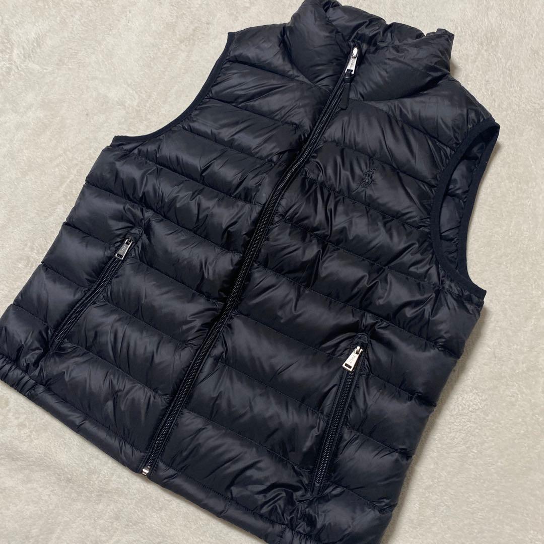 ✨美品✨POLO Ralph Lauren ダウンベスト　インナーダウン　黒