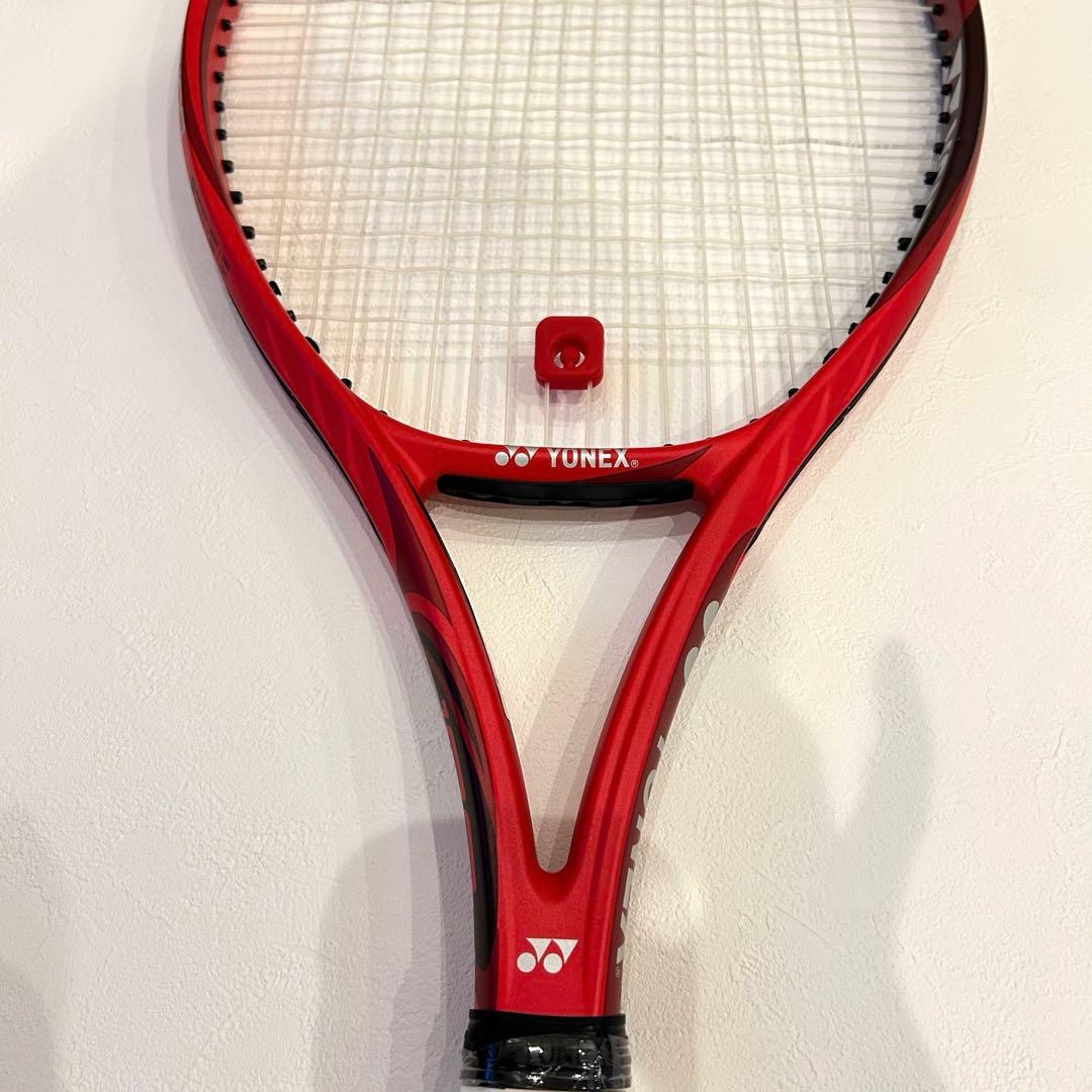 美品✨YONEX ヨネックス VCORE100 Vコア グリップ2 レッド　硬式
