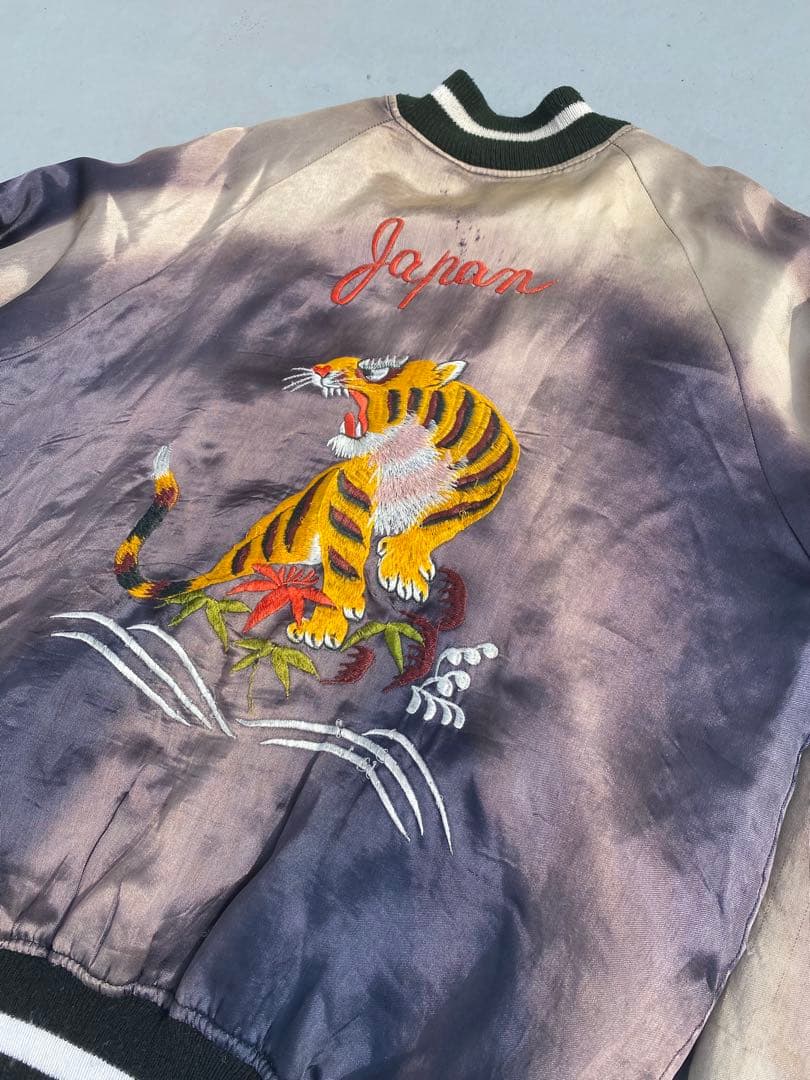 50s 超フェード　スカジャン　超BIG ヴィンテージ　オリジナル　スーベニア