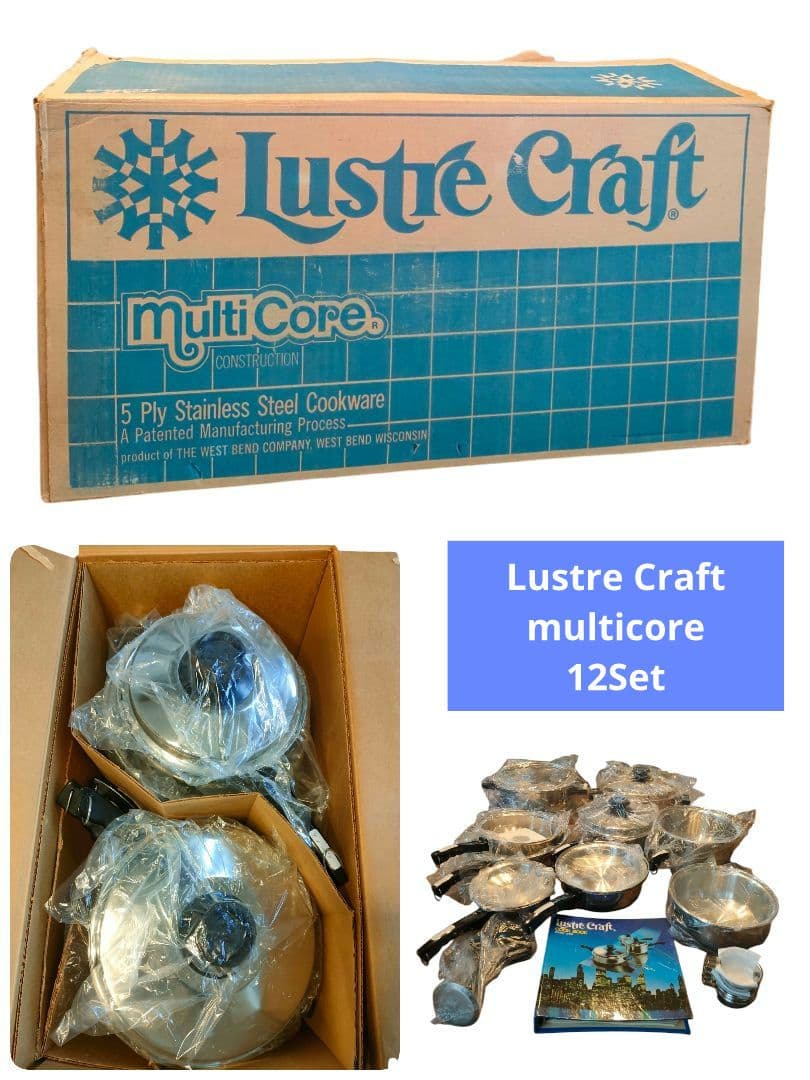 新品ラスタークラフト イージーウェア 両手鍋 片手鍋 フライパン 12点セット