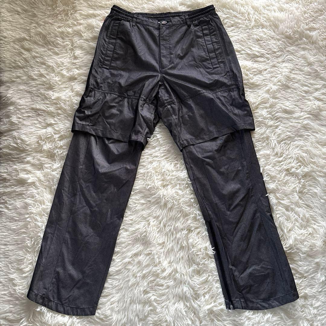 美品✨アディダス　メンズ　レインウェア　ゴルフ　セットアップ　M 黒