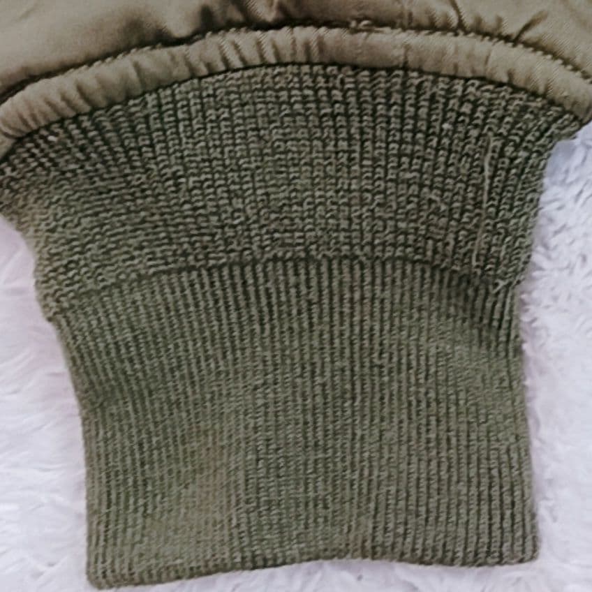 AZUL by moussy N-2B フライトジャケット 短丈 ファー フード