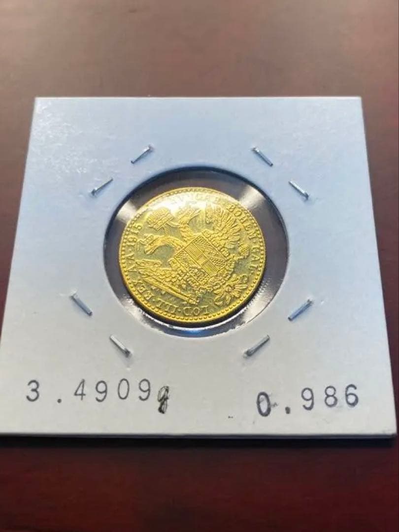 PCGS NCG アンティーク　オーストリア フランツ・ヨーゼフ 金貨