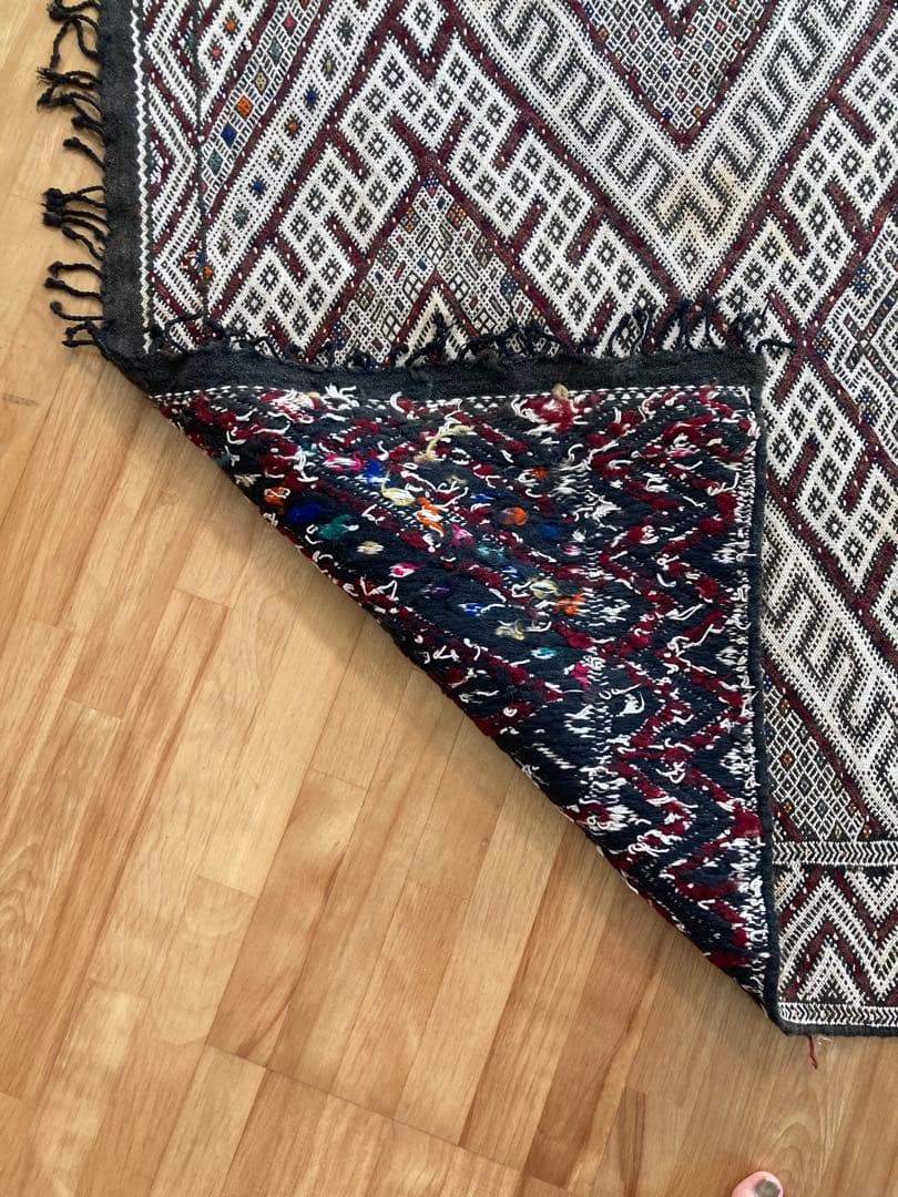 【モロッコラグ直輸入】ヴィンテージラグ一点物ハンドメイド