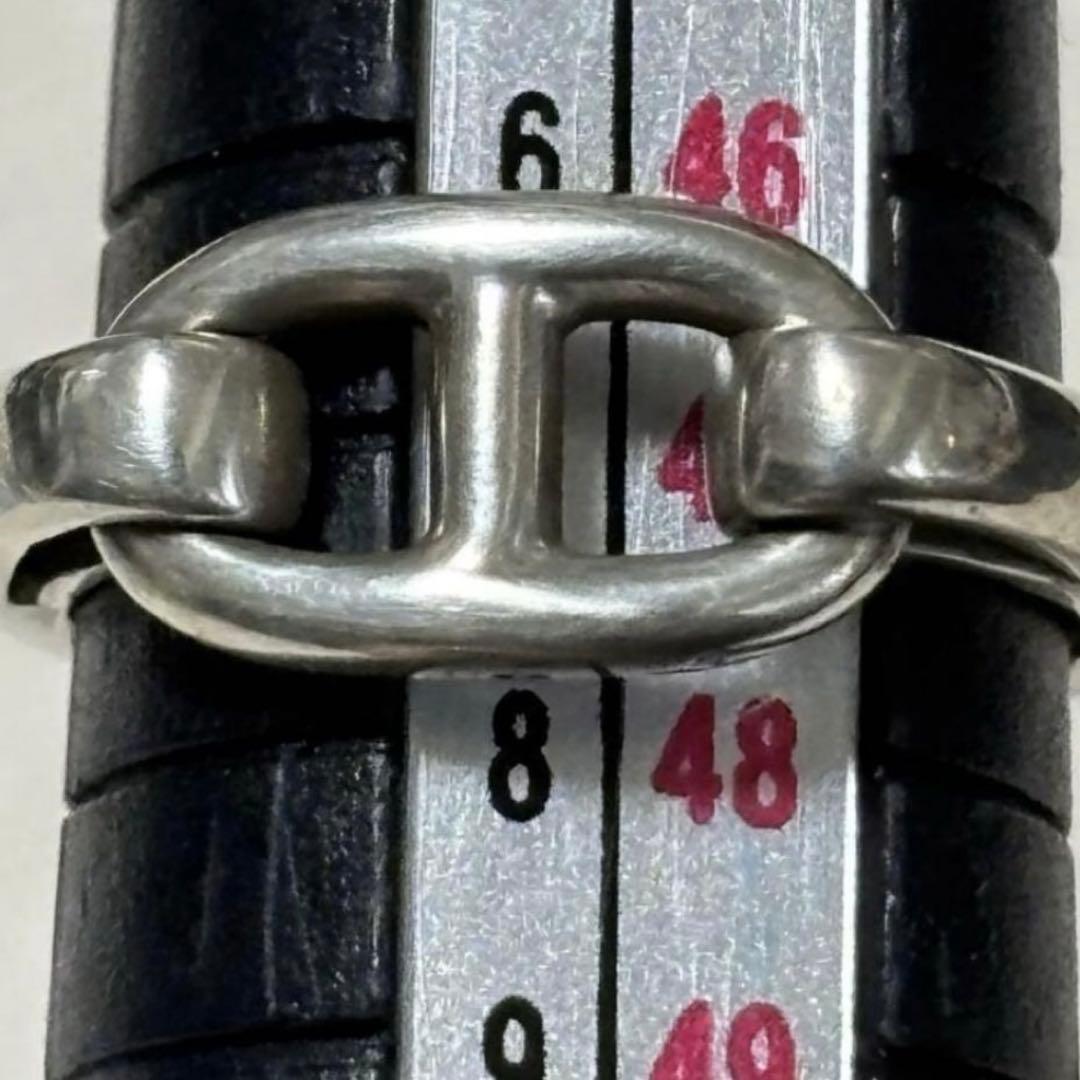 エルメス HERMES シェーヌダンクル リング サイズ47