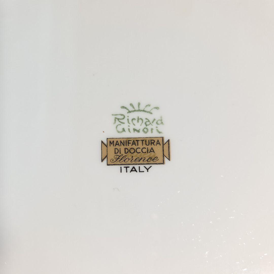 希少/廃盤！リチャードジノリ イタリアンフルーツ プレート2点（浅・深）