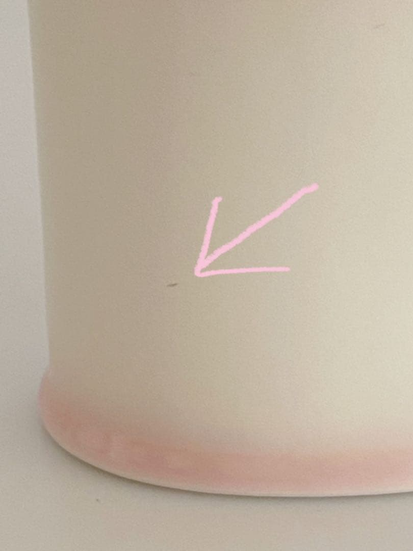 未使用品　イマン　ローションボトル　ダイアナローズ　陶器　アンティーク