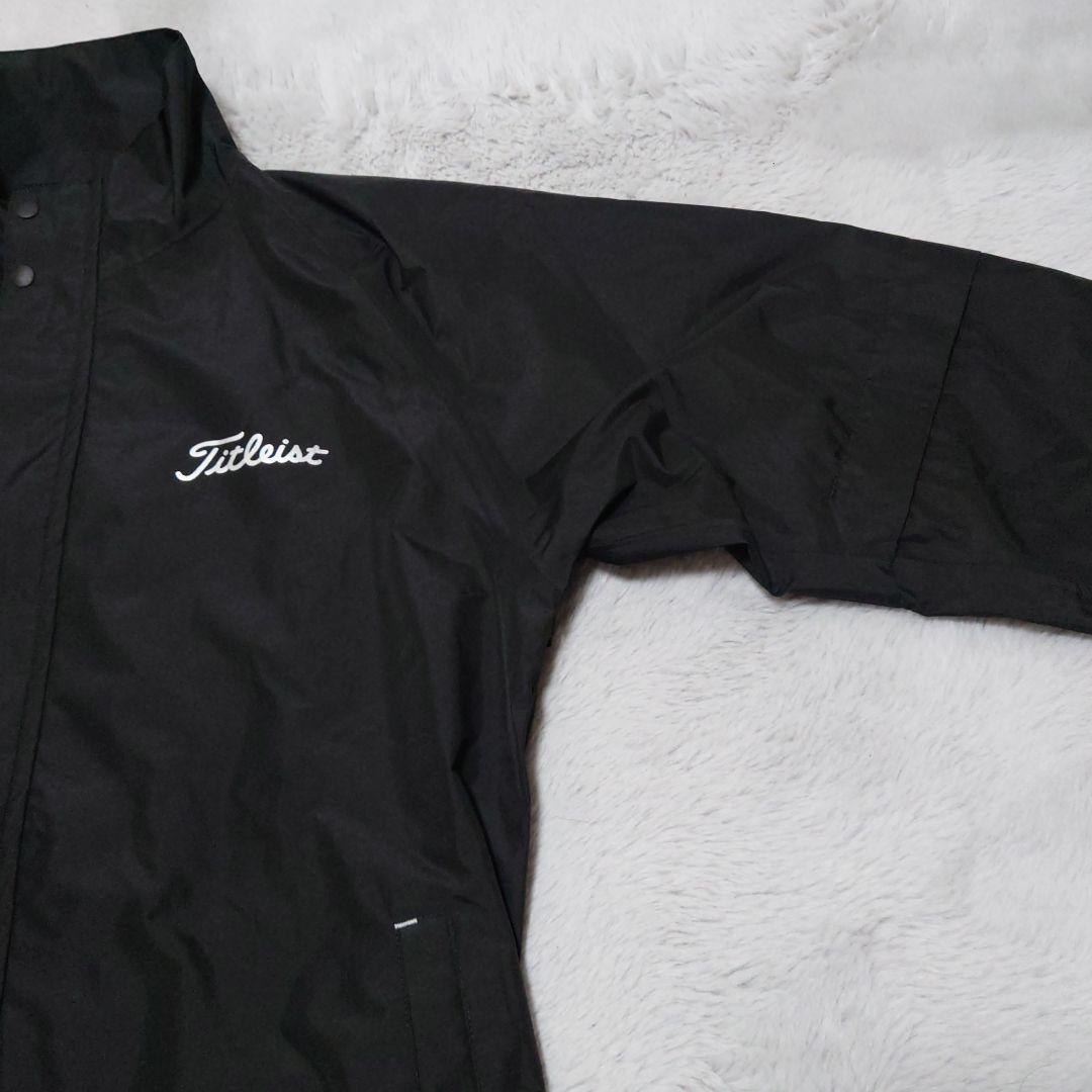 Titleistタイトリスト 黒 LLサイズ レインウェア【美品】