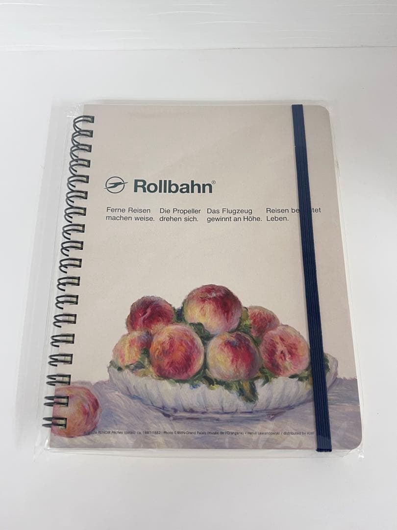 【新品未開封】ルノワール展限定　ロルバーン　ノート　桃