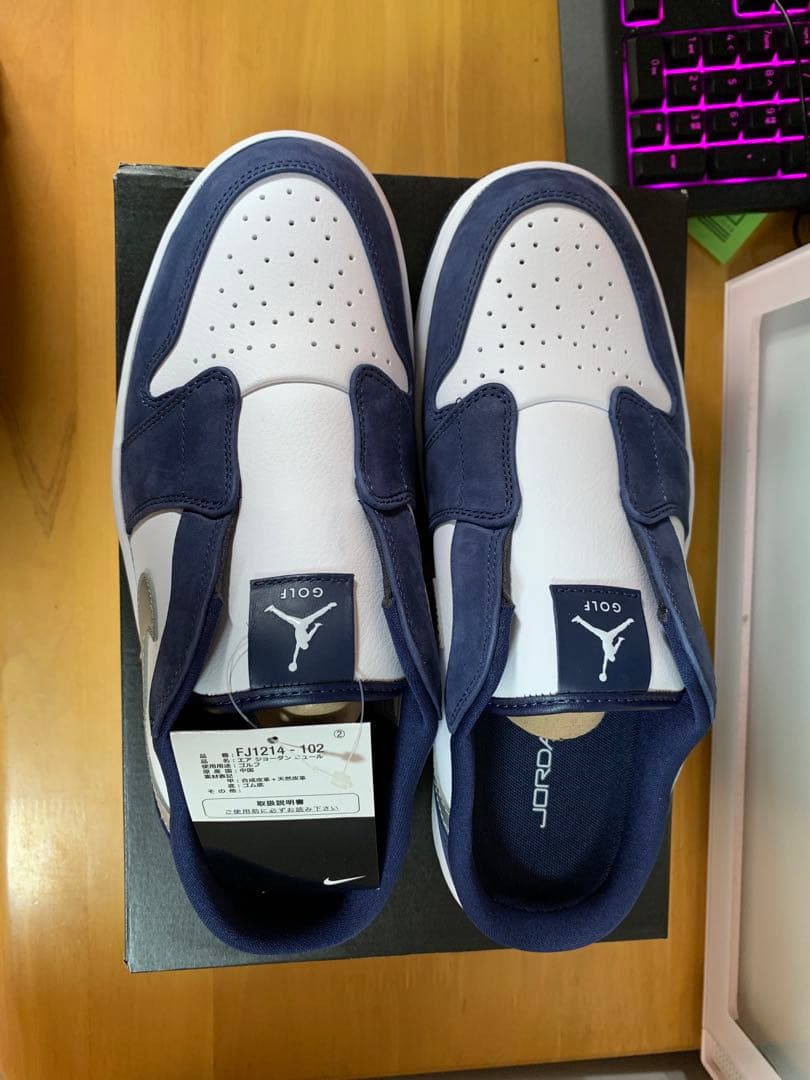 【新品未使用】Nike AirJordan 1 Mule Golf 27 Cm