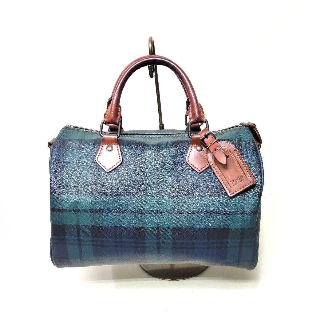 希少 90's vintage Polo Ralph Lauren ミニボストン