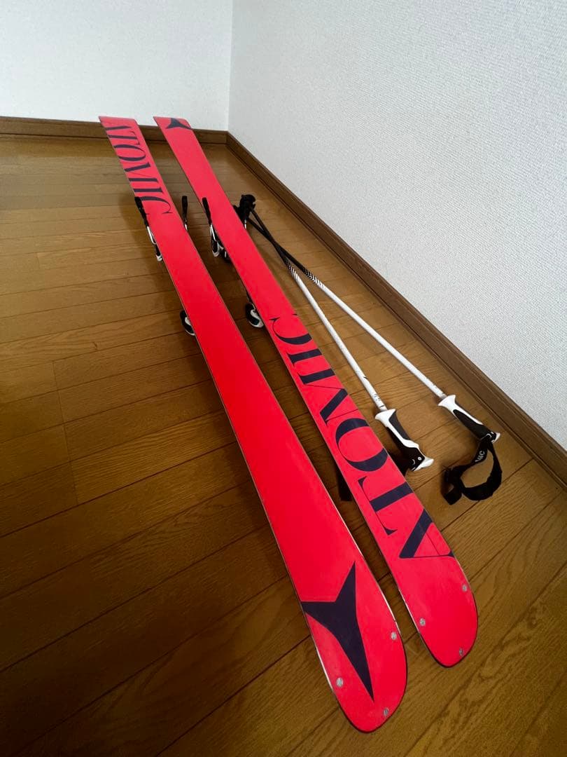 ATOMIC INFAMOUS スキー板　ビンディング付き