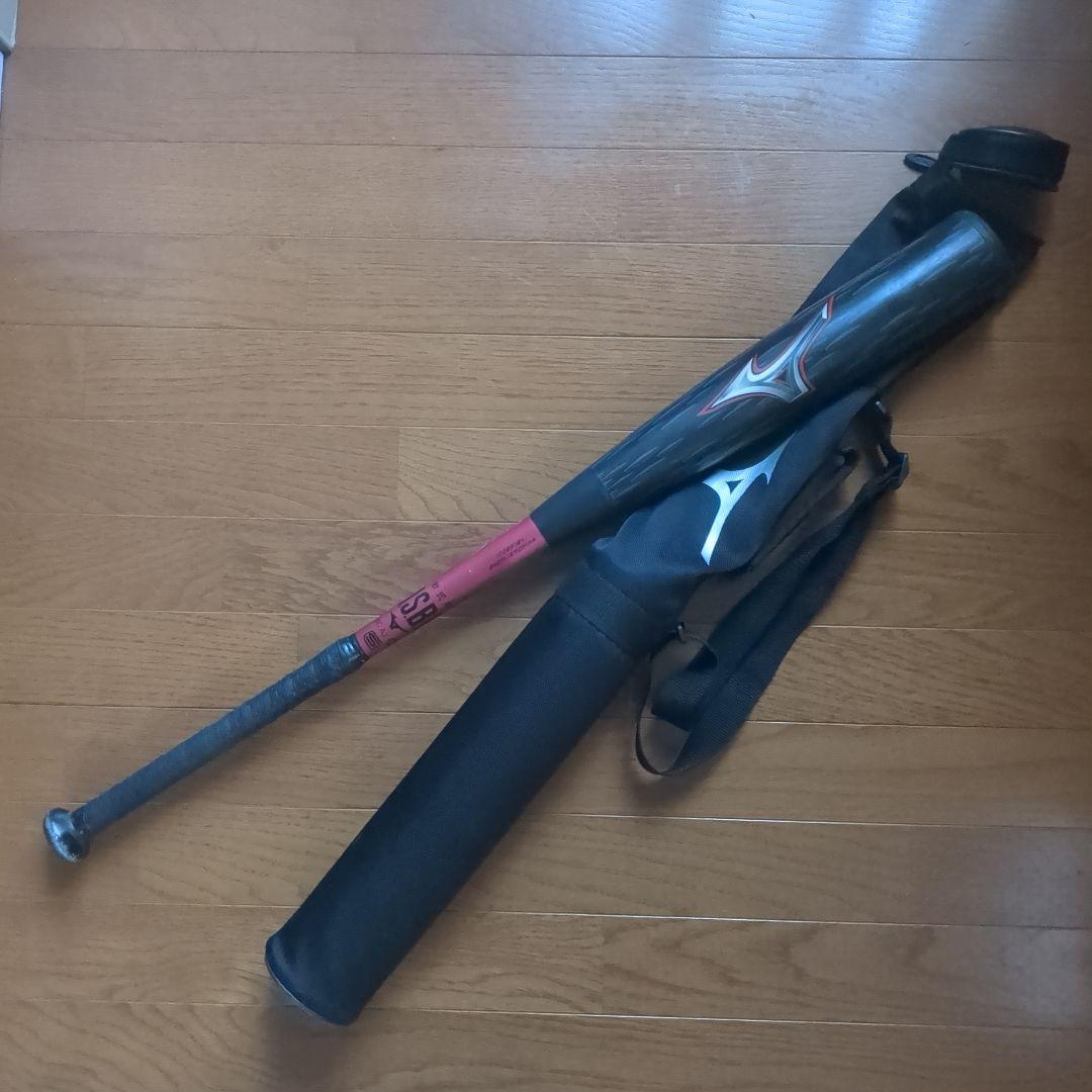 ミズノ 軟式 バット レガシー メタル 84cm ミドル