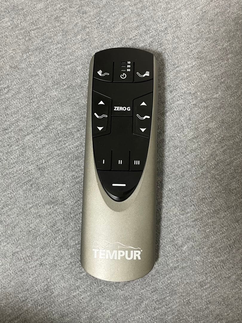 【美品】テンピュール　Zero-G シングル　電動リクライニングベット