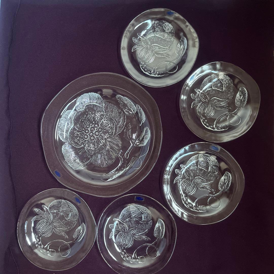 【 イッタラ 】 NUUTA JARVI ヌータヤルヴィ　ピオニプレートセット