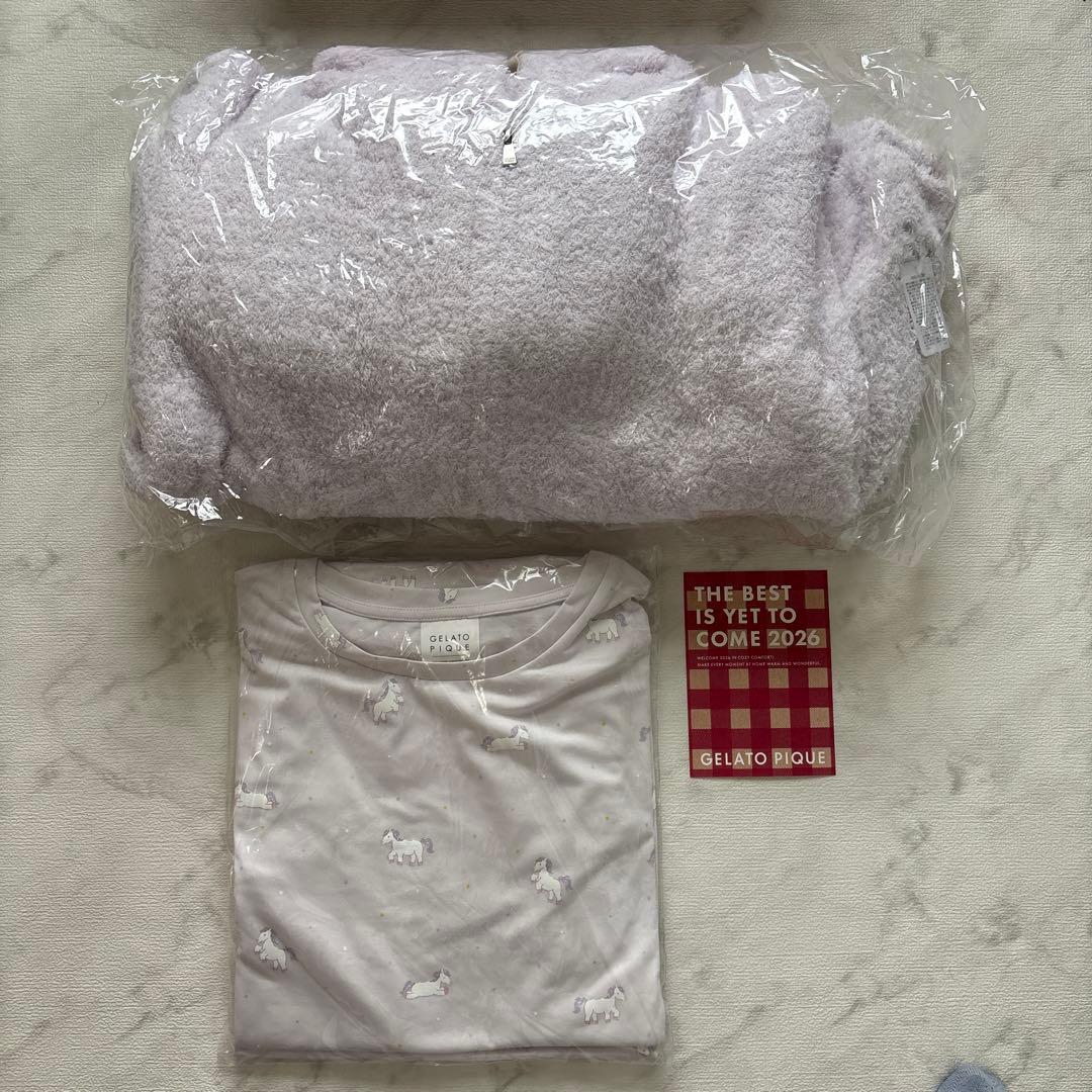 新品未使用　GELATO PIQUE 2026年ルームウェアセット　aセット
