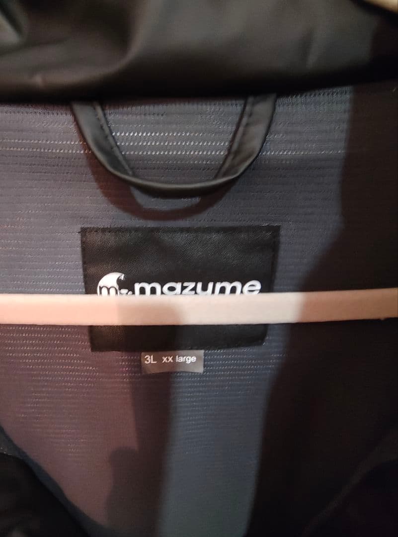 MAZUME フード付きナイロンジャケット 3L