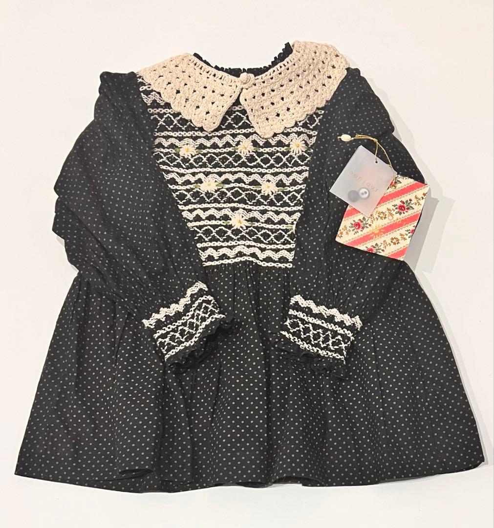 bonjour diary ボンジュールダイアリー　6Y チュニック　花