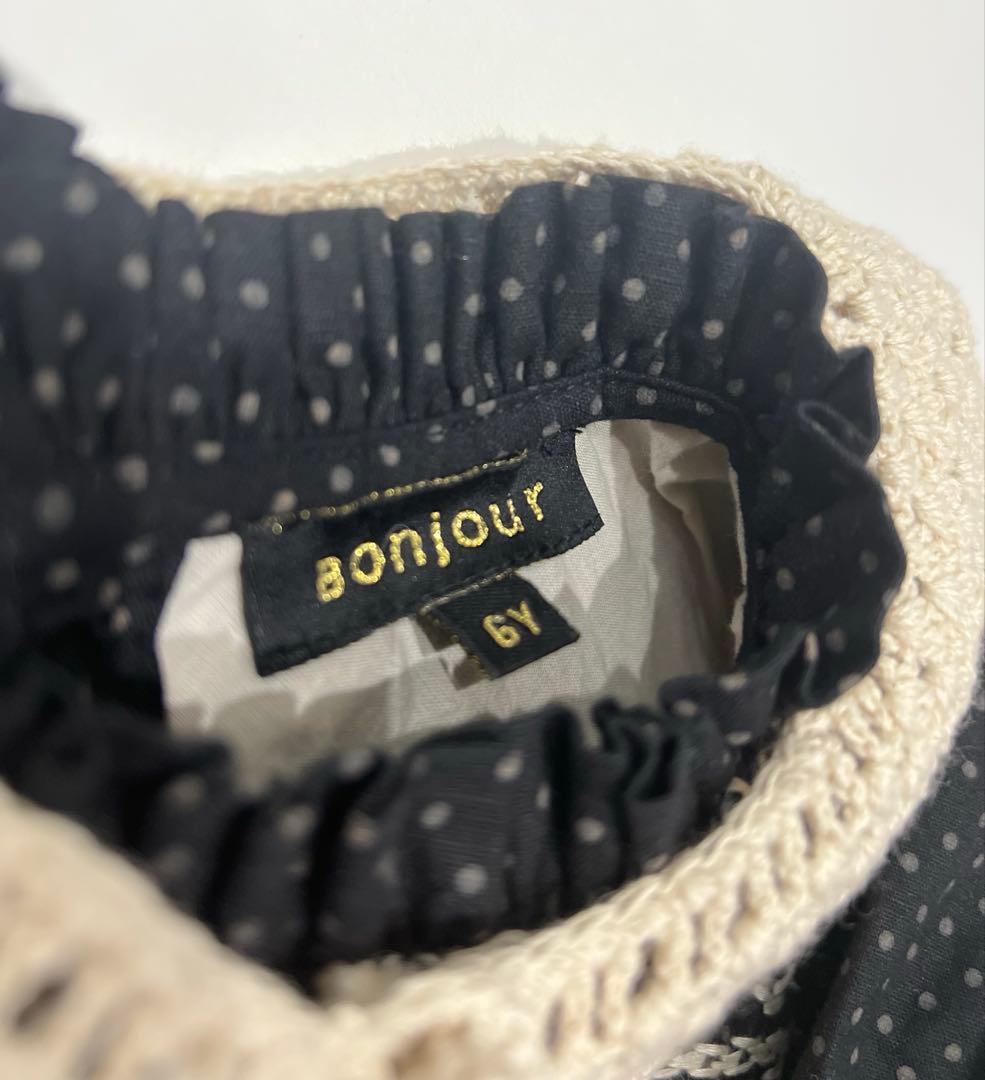 bonjour diary ボンジュールダイアリー　6Y チュニック　花