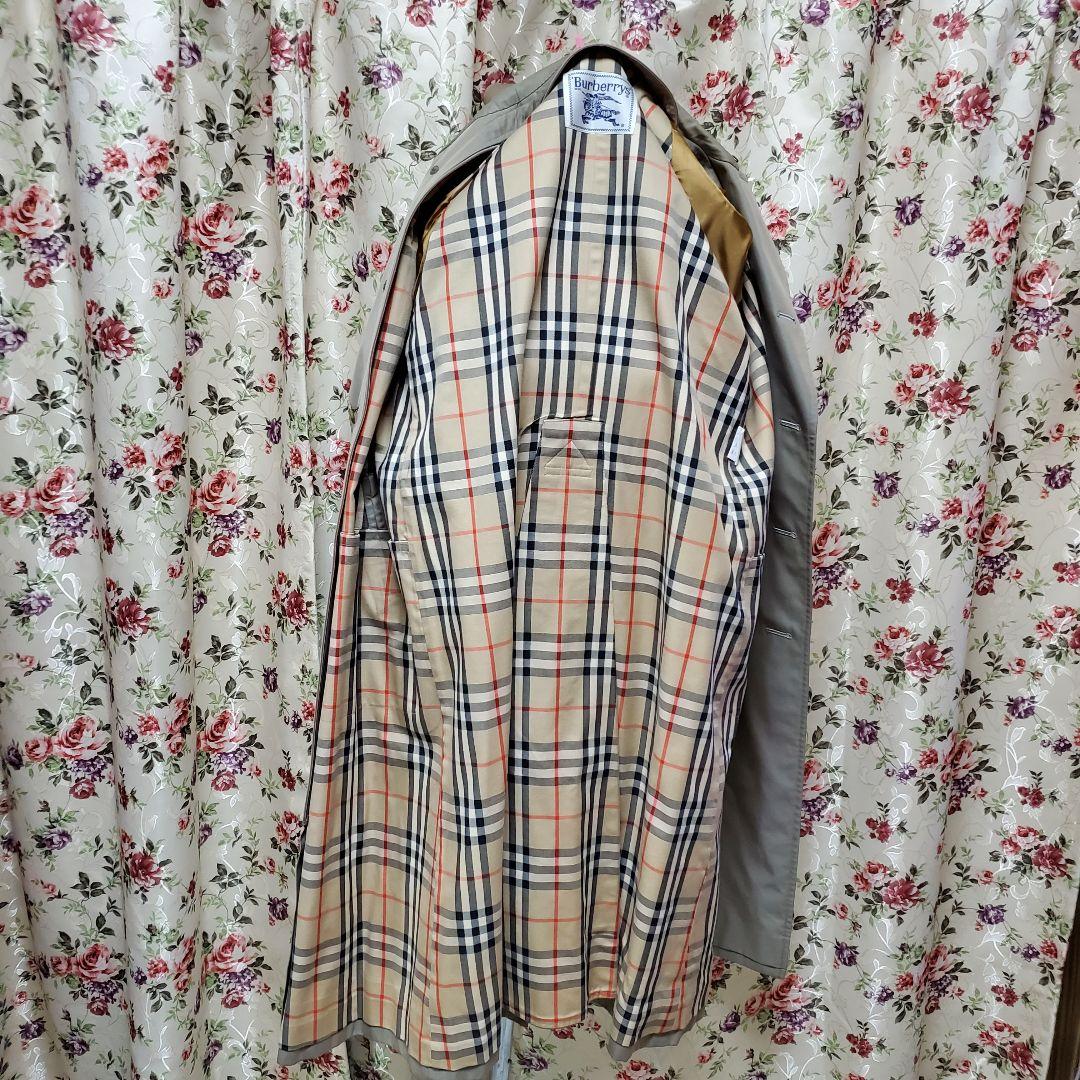 超美品1980年代　BURBERRYトレンチコート　ライナー付き　ノバチェック