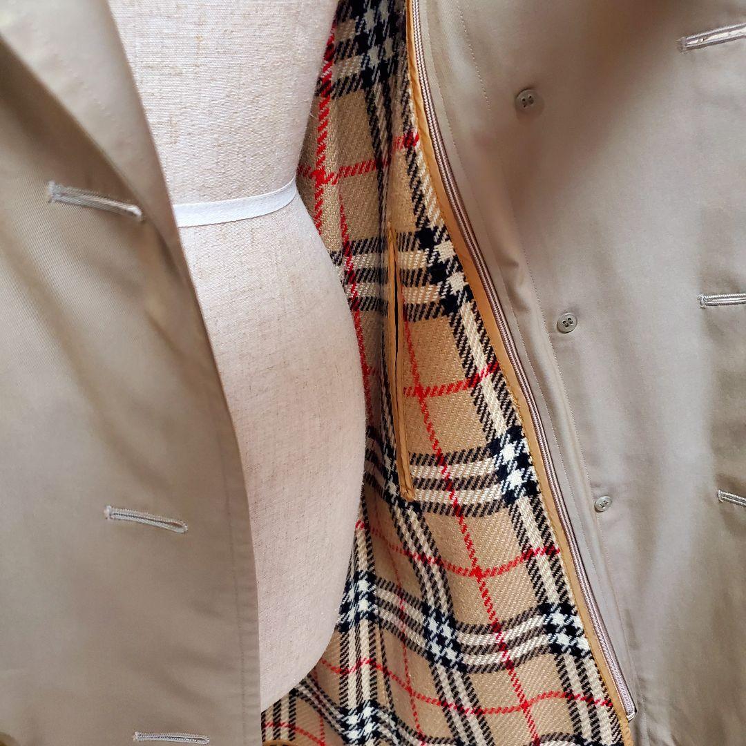 超美品1980年代　BURBERRYトレンチコート　ライナー付き　ノバチェック
