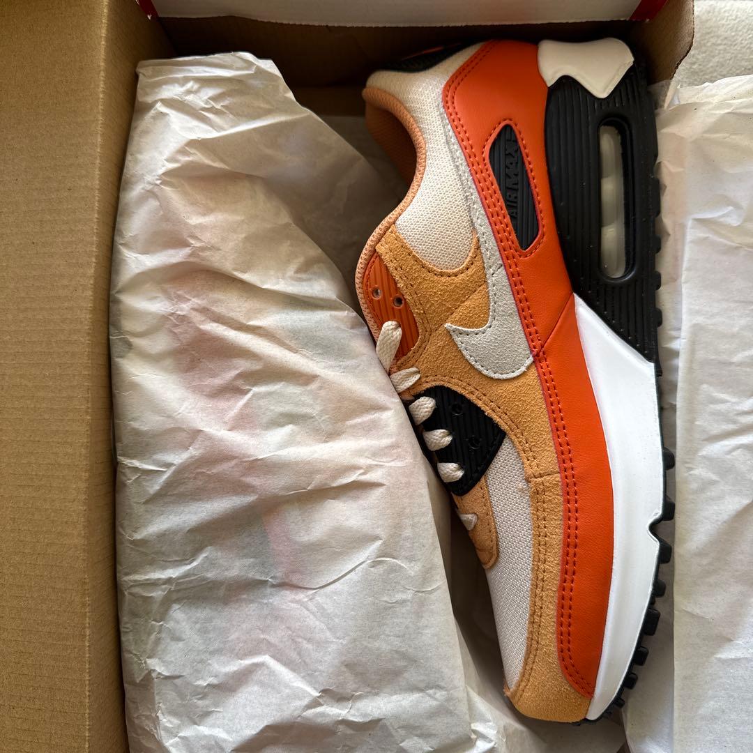 靴 Nike Air Max 90 \"Copper Moon/Pearl White