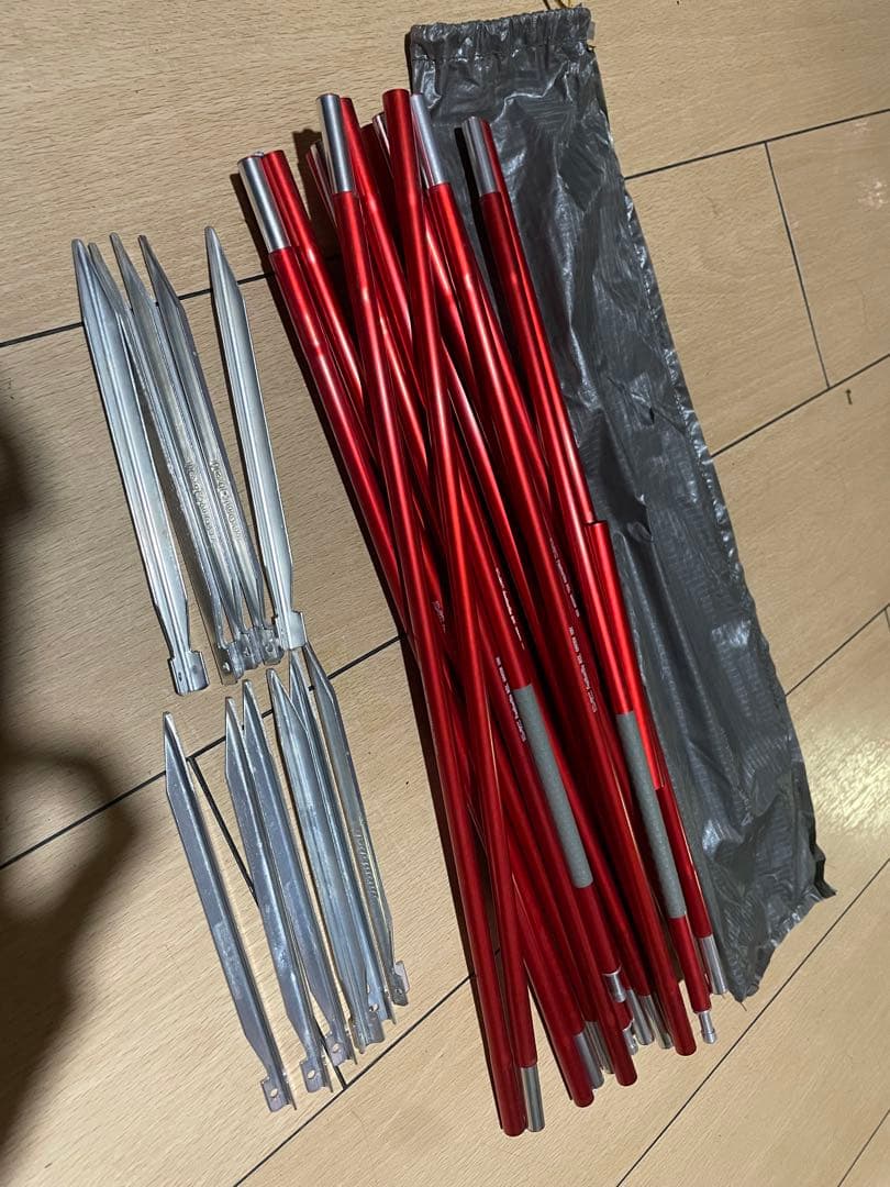 モンベル ステラリッジ4 グランドシート付き