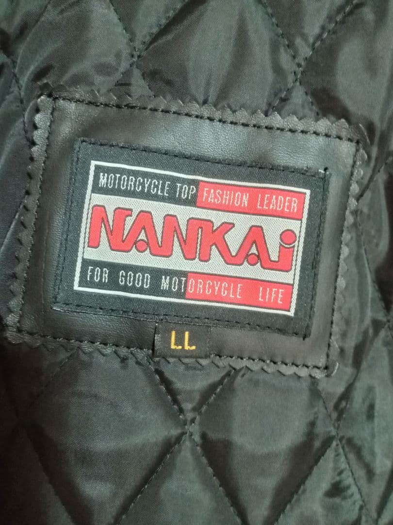 NANKAI シングルレザーライダースジャケット
