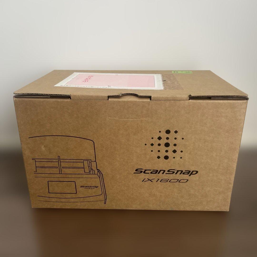 リコー PFU ドキュメントスキャナーScanSnap iX1600（ブラック）