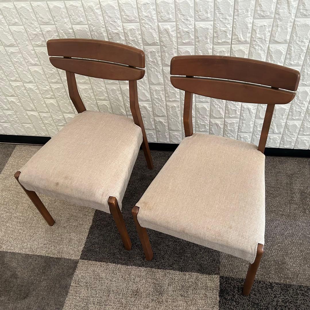 都内23区送料無料❗️ 2人掛けダイニングセット　ダイニングテーブル　チェア2脚✨