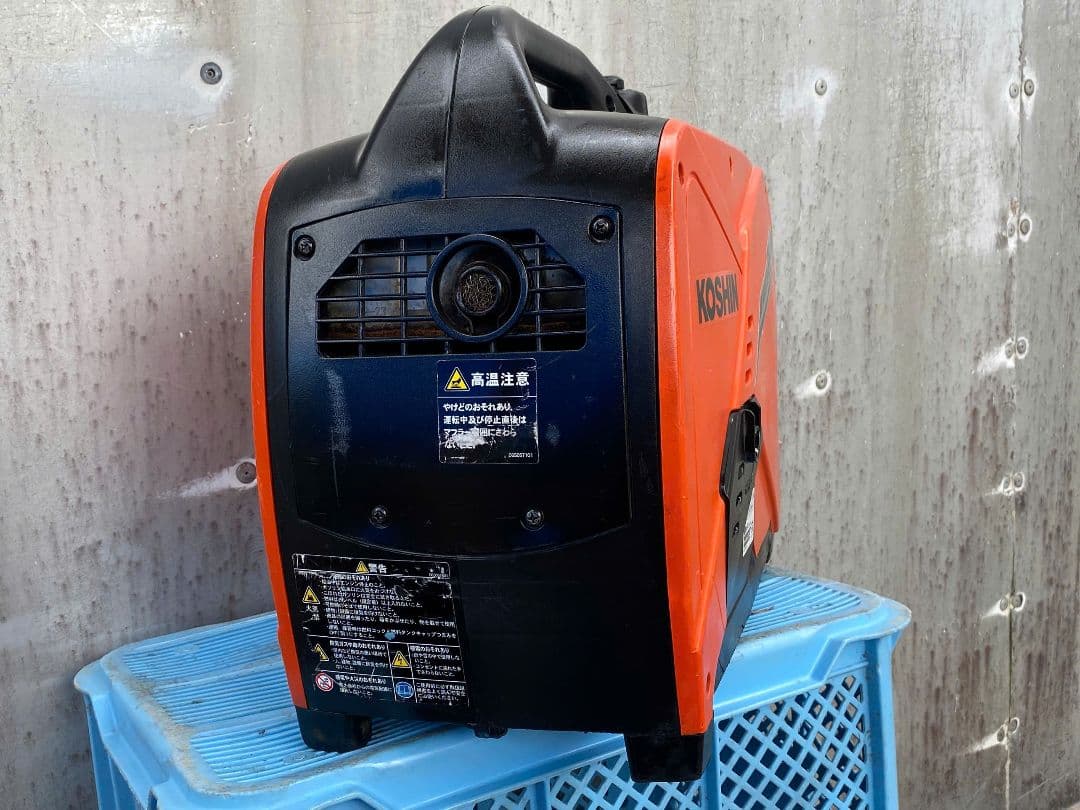 [動作確認済•保証付]KOSHIN インバーター発電機 GV-9i