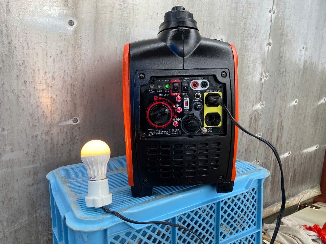 [動作確認済•保証付]KOSHIN インバーター発電機 GV-9i