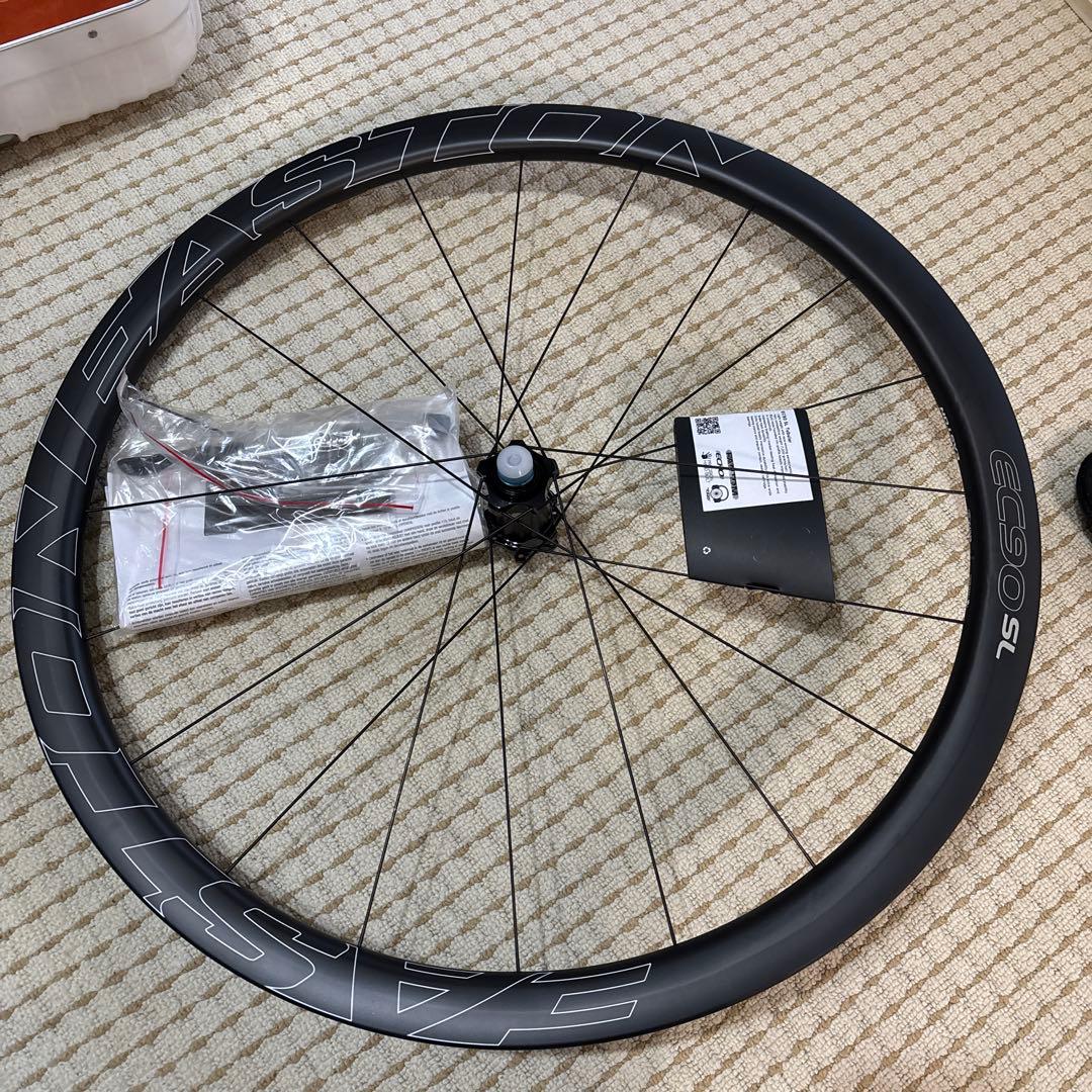 EASTON EC90 SL 新品　未使用　チューブラー　カーボン　フロントのみ