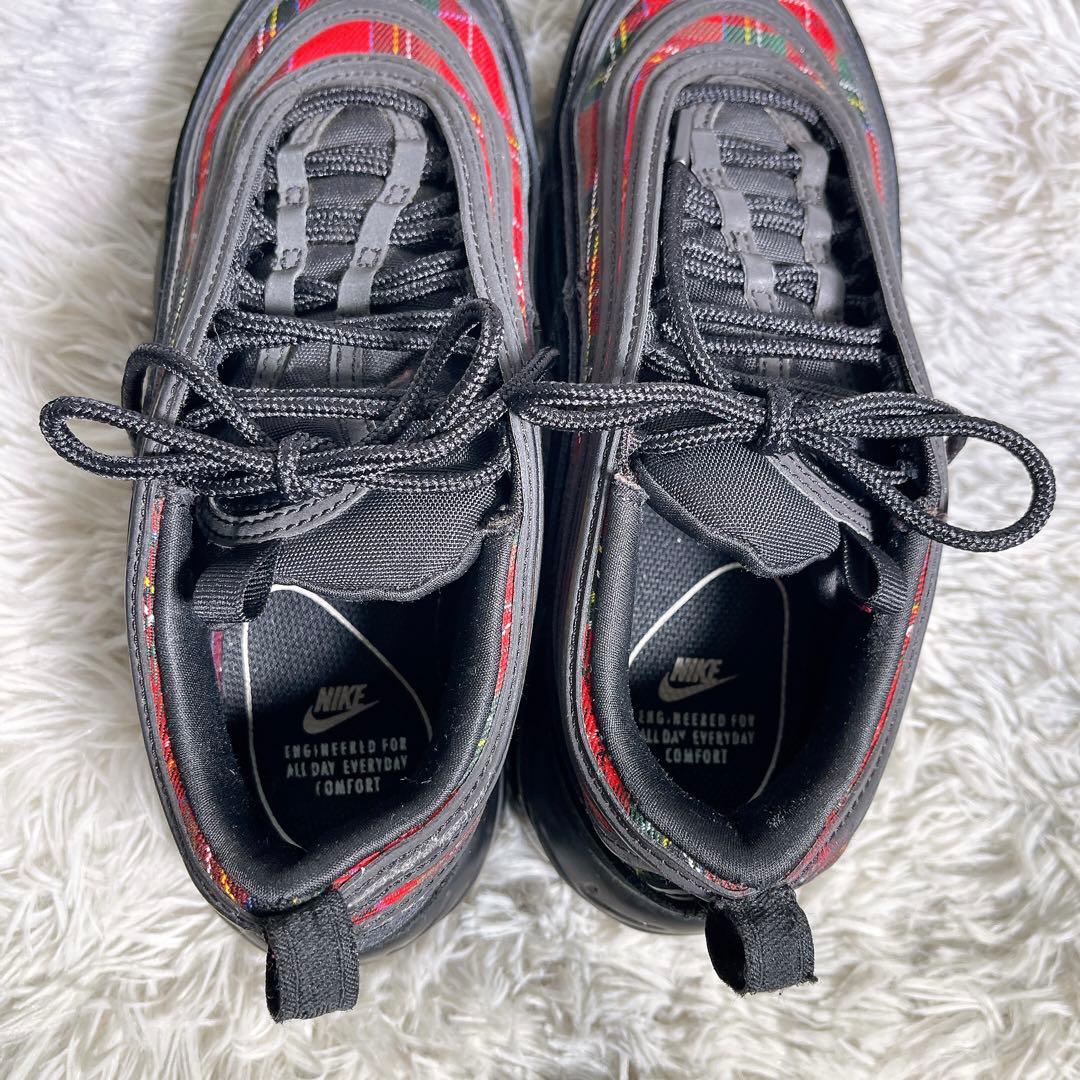 NIKE エアマックス97 タータンチェックAIRMAX97 23.5 厚底