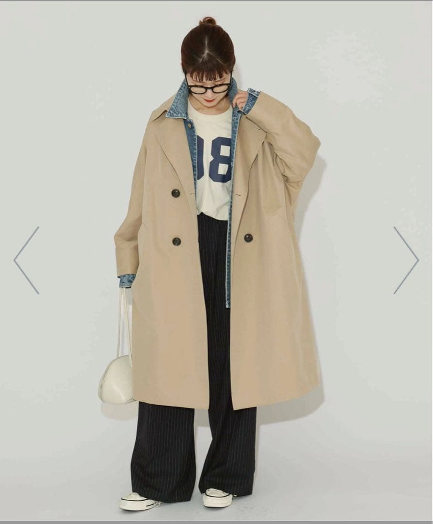 【超美品】TICCA ティッカ テントトレンチコート