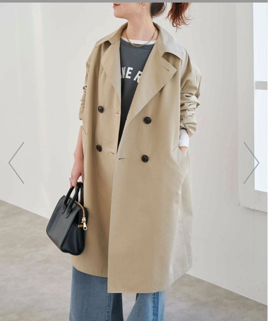 【超美品】TICCA ティッカ テントトレンチコート